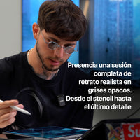 Micro Realismo Retrato Grises Opacos - Masterclass