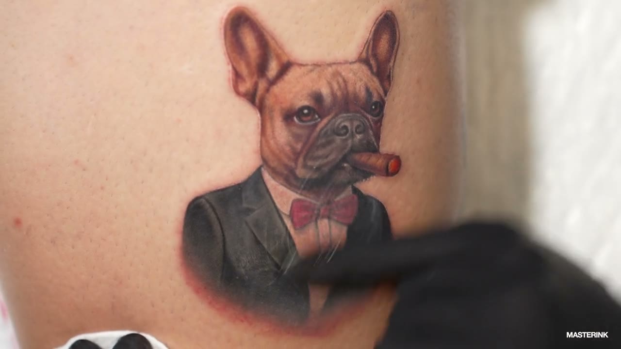 It looks great fresh, but once it heals it’s a blob
